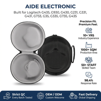 Casing pelindung headphone portabel Logitech G435, tas penyimpanan Headphone g453, casing pelindung headphone portabel anti-seismik