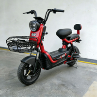 Bicicleta Eléctrica G1 350W-500W, Motor sin Escobillas de 48V, Cuadro de Aluminio, Diseño Moderno, para Adultos, Fabricada en China, OEM/ODM, Digital, de Alta Velocidad