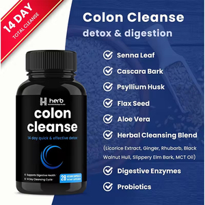 Cápsulas de Vitaminas y Minerales para la Limpieza de Colon, Marca Privada OEM ODM, Buenas para la Salud - Product Image 4