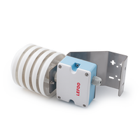 Situs konstruksi LEFOO RS485 modbus 4 ~ 20MA 0 ~ 10V DC pemancar suhu dan kelembaban luar ruangan