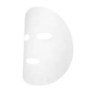 Máscara facial absorção de água alta biodegradável seda máscara facial folha material