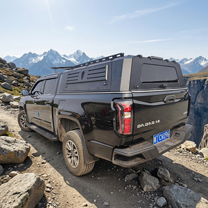 Capot de benne manuel à trois portes avec hayon surélevé en alliage d'aluminium pour Toyota, Ford F-150, Ranger, <span class=keywords><strong>Dodge</strong></span> <span class=keywords><strong>Ram</strong></span> <span class=keywords><strong>1500</strong></span>, Isuzu Dmax, Mitsubishi - Product Image 2