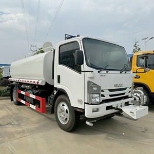 Camiones Cisterna de Agua ISUZU 8T, Japón, 190hp, 4x2, 8cbm, 10cbm, Camión Cisterna con Aspersor de Agua - Product Image 3
