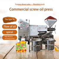 Grande Promotion Ligne de Production de Presse à Huile Tournesol Sésame Soja, Presse à Huile de Cuisson, Ligne de Fabrication d'Huile d'Avocat pour Usage Commercial