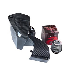 Kyostar gerçek karbon Fiber alımı için 2009-2013 2018 + Audi Q5 B9 EA888 2.0T soğuk HAVA GİRİŞİ sistemi - Product Image 1