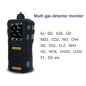 Multi Measuring Coal O3 H2S NO NO2 SO2 NH3 CL2 HCL PH3 HCN CO2 Gas Detector Monitor Analyzer KDZD400 Portable Multi Gas Detector - Product Image 2