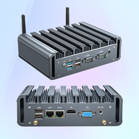 Mini PC Industrial Sin Ventilador G590 2 Com Dual Lan 8 Usb 7505 I3 1115G4 I5 1135G7 1145G7 I7 1195G7 11.ª Generación M.2 Msata Ddr4