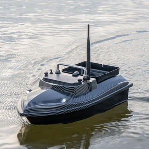 Barco Cebador RC con GPS Comercial V060, 500M, Doble Potencia, Velocidad Fija, Tanque de Cebo de 2kg, <span class=keywords><strong>Lanzador</strong></span> de Cebo para Alimentador de Peces, Sonar Manual - Product Image 1