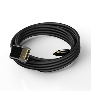 Type C To Dp Cable 1.8M <b>4K</b> <b>Hdmi</b> Alternate For Computer Laptop Tv Projector Connection Oxygen Free Copper Braid Shielding - Product Image 1