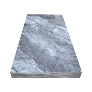 Panneaux muraux <span class=keywords><strong>de</strong></span> luxe en <span class=keywords><strong>PVC</strong></span> imperméable imitation marbre SPC, installation facile, pour <span class=keywords><strong>salle</strong></span> <span class=keywords><strong>de</strong></span> <span class=keywords><strong>bain</strong></span> - Product Image 2