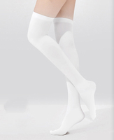 Chaussettes de badminton fines personnalisées pour l'été sur le genou Chaussettes de golf respirantes en soie de glace