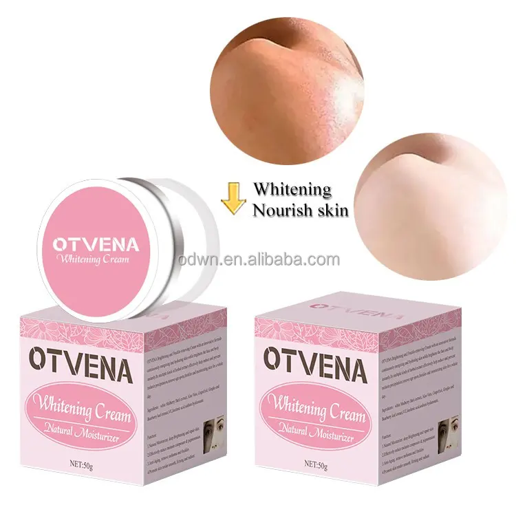 OEM/ODM hot OTVENA natural whitening 4k plus whole body whitening night cream