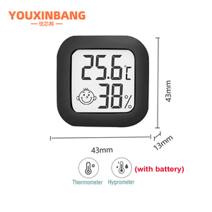 Kỹ thuật số LCD Nhiệt kế ẩm kế phòng trong nhà mini điện tử nhiệt độ độ ẩm Meter cảm biến đo cho nhà bé - Product Image 5