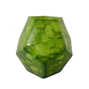 Florero de cristal para mesa, centro de mesa decorativo hecho a mano, personalizado, 2023 - Product Image 2