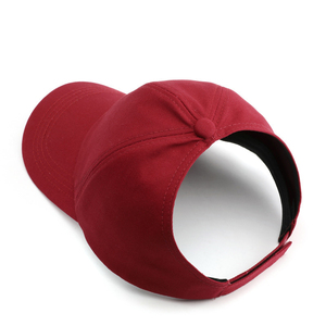 Verano transpirable protección solar tapa vacía sombrero bordado Retro Duckbill gorra Cola de Caballo sombrero gorra de béisbol - Product Image 3