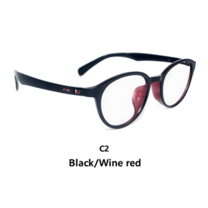 Montura de Gafas Ópticas Redondas de Dos Tonos OPTY con Desmontaje sin Tornillos para Hombre y Mujer - Product Image 3