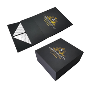<strong>Eid</strong> Mubarak Custom Luxury Abaya <strong>Gift</strong> Packaging <strong>Box</strong> Personalized Foldable Magnetic Black Paper Packaging <strong>Box</strong> for Clothing - Product Image 1