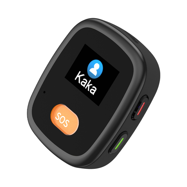 SOS Call Smart GPS Tracker for Seniors GPS+WIFI+LBS+BLE Real-Time Tracking Pendant with Fall Detection Emergency App Safety