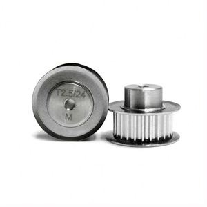 Poleas de Sincronización de Aluminio INTECH EBM 16T2.5/24, Ancho de Correa de 20 mm, OEM - Product Image 5