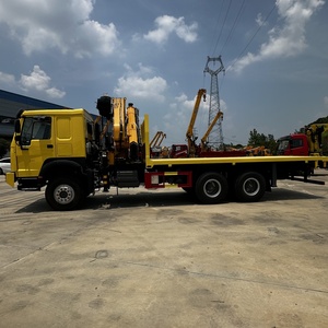 رافعة محمولة على محرك شينباي 6x4 6x 6 o 12 طن 14 طن 16 طن مضخة محرك قابلة للطي صندوق تروس - Product Image 2