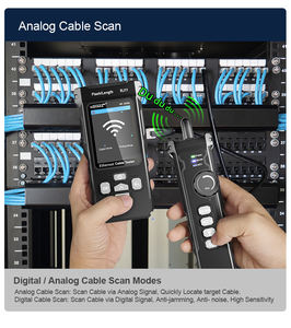 Noyafa Nf-8506 Lan Cat6a Rj45 Netwerk Multifunctionele Internetkabeltester Draadzoeker - Product Image 3