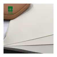 Cuir synthétique PVC en gros avec support tricoté, résistant à l'eau, pour ameublement, chaises, canapés, sacs, bagages, personnalisable