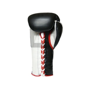 Gants de boxe professionnels personnalisés bon marché, Logo personnalisé d'usine de chine Offre Spéciale produit dans un noir, rouge et bleu chinois - Product Image 1