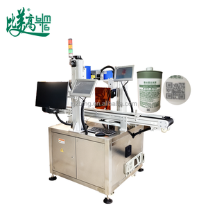 Machine de marquage laser double pour le codage QR, la date et la loterie, anti-contrefaçon, pour bouteilles en plastique, cosmétiques, aliments, ligne de production automatisée - Product Image 6