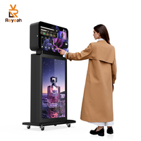 Distributeur automatique de parfum sur pied avec écran tactile publicitaire de 43 pouces pour centre commercial