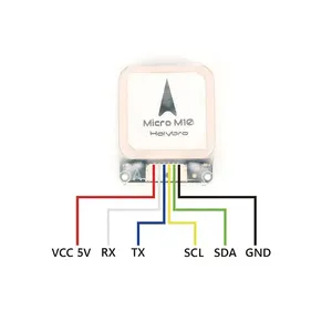 Holybro mikro M10 GPS IST8310 pusula seramik-yama anten RC uçak <span class=keywords><strong>FPV</strong></span> için 32X26mm uzun menzilli Drone aksesuarları - Product Image 5