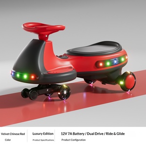 12V Electric Swing <strong>Car</strong> for Kids 2026 New Rechargeable <strong>Wiggle</strong> <strong>Car</strong> with Remote Control Bluetooth Music 2 in 1 Twist Ride on Toy - Product Image 5