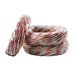 Câble électrique flexible RVS, tailles 2x0.75, 2x1.0, 2x1.5, couleurs rouge, bleu, rouge, noir pour câblage de système PA, installation facile dans les conduits - Product Image 2