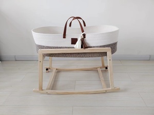 Woven <strong>Baby</strong> <strong>Cradle</strong> Skin-friendly <strong>Baby</strong> Portable <strong>Cradle</strong> Lightweight <strong>Cradle</strong> - Product Image 3