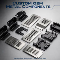 Pièces d'emboutissage en tôle sur mesure, service de fabrication OEM en acier inoxydable et aluminium, composants métalliques de précision