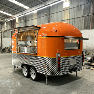 Nouvelle conception de camion de cuisine mobile en acier inoxydable et aluminium pour café, restauration rapide, crème glacée, traiteur, four, norme américaine - Product Image 5