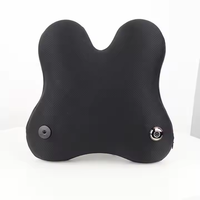 Coussin de massage Shiatsu professionnel avec fonctions de pétrissage et de chauffage, contrôle de la minuterie pour soulager les douleurs au cou, au dos, aux épaules, à la taille, utilisation corporelle