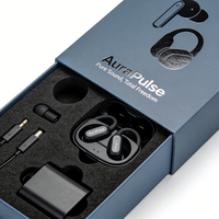 Boîte de produit électronique personnalisée de luxe, emballage pour écouteurs Bluetooth, boîte cadeau, rangement pour casque sans fil avec logo