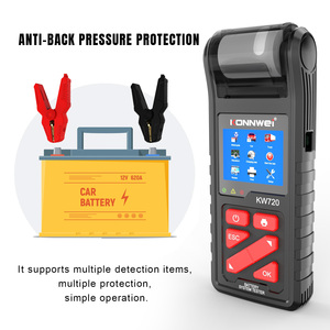 Testeurs <span class=keywords><strong>de</strong></span> batterie numériques <span class=keywords><strong>12</strong></span> <span class=keywords><strong>volts</strong></span> Konnwei KW720 avec imprimante, par rapport à MDXT-600 - Product Image 4