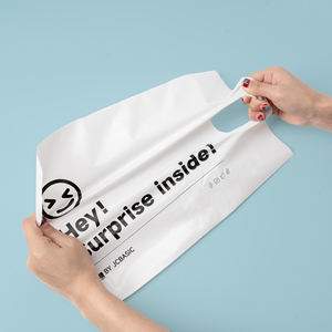 <span class=keywords><strong>Buste</strong></span> Personalizzate in Plastica Riutilizzabili per Regali e Spedizioni, Sacchetti con Manici Fustellati per lo Shopping - Product Image 6