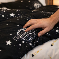 Ensemble de literie Ciel étoilé EU Dropshipping, Housse de couette Planètes Univers, Polyester, Stock local Pologne, 3 pièces