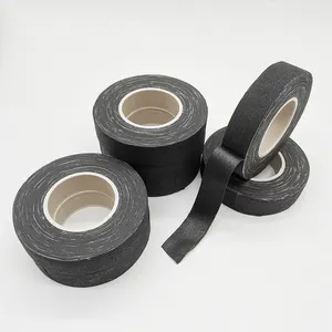 卸売20mm織りリボン電気自動車モーター絶縁黒綿テープ