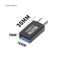3A Charge Transmission de données Adaptateur secteur pour ordinateur portable 10Gbps Usb A Gen 3.0 vers USB Type C Charge Sync Adaptateur Connecteur