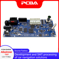 Allwinner T507 Carte mère de navigation Android 4 cœurs Carplay Fabricant d'équipement d'origine Assemblage de circuits imprimés