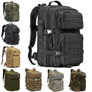 Tactical <b>Backpack</b> 77L+ MOLLE System <b>Waterproof</b> Outdoor Hiking Camping Gear Unisex Camouflage Design - Product Image 1