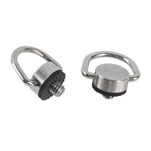 Quick-Release Plate 1/4 Inch Screw For Tripod <b>Digital</b> Camera Mounting Nickel-Plated Steel Flip Lock - Product Image 2