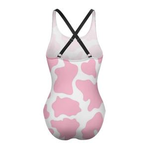 Maillot de bain de luxe personnalisé (MOQ 50) pour femme, une pièce respirante, ensemble de maillots de bain de fitness et de plage - Product Image 2