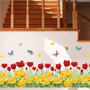 Decorazione del soggiorno autoadesiva 3d fiori <span class=keywords><strong>adesivi</strong></span> sulle pareti per decorazioni - Product Image 3