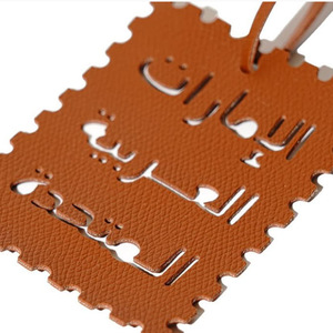 Quyến rũ mới cho túi tùy chỉnh phông chữ da quyến rũ Keychain Mặt dây chuyền Túi Tag cho túi xách treo trang trí - Product Image 6