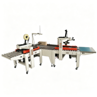 Machine de scellage de cartons Poshysmart SmartF06, scelleuse automatique de coins pour l'emballage logistique express en entrepôt