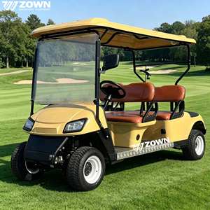 Carrito de Golf Eléctrico Nuevo de Fábrica para Exportación, Buggy de 4 Ruedas y 8 Plazas, Carrito Todoterreno para Turismo - Product Image 1